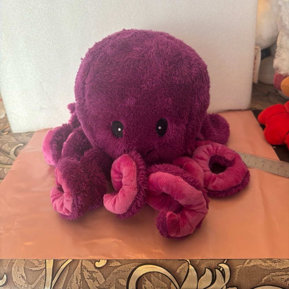 Plush Purple Octopus Toy
